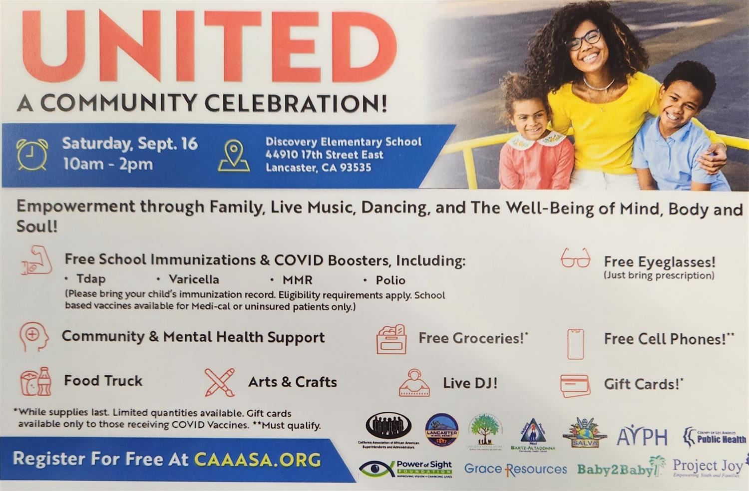  United a Community Celebration